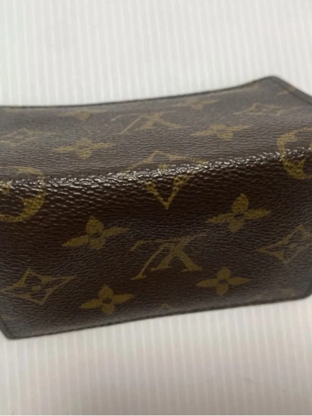 Louis Vuitton Monogram LV Canvas Porte 2 cartes Vertical Pass Card Case Wallet